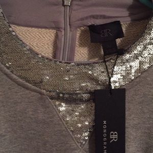 Banana Republic Monogram  Sequined Sweatshirtt
